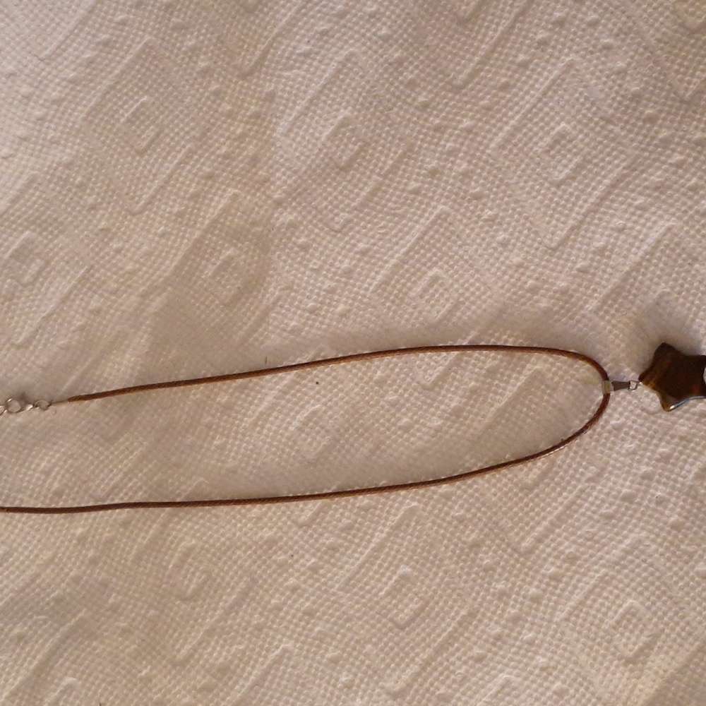 Tigerseye star pendant